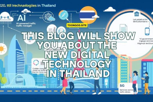 Thailand’s New Digital Tech: Big Changes in 2025 this blog will show you about the new digital technology in thailand
